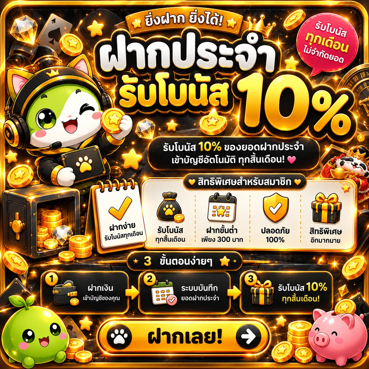 โปรฝากประจำ RISHKING99